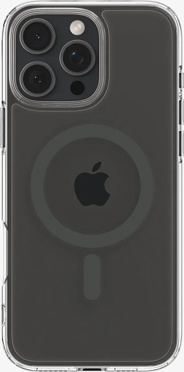 Spigen Ultra Hybrid MagFit ACS08130 Hoesje - iPhone 16 Pro - Grijs - afbeelding 6 van 6