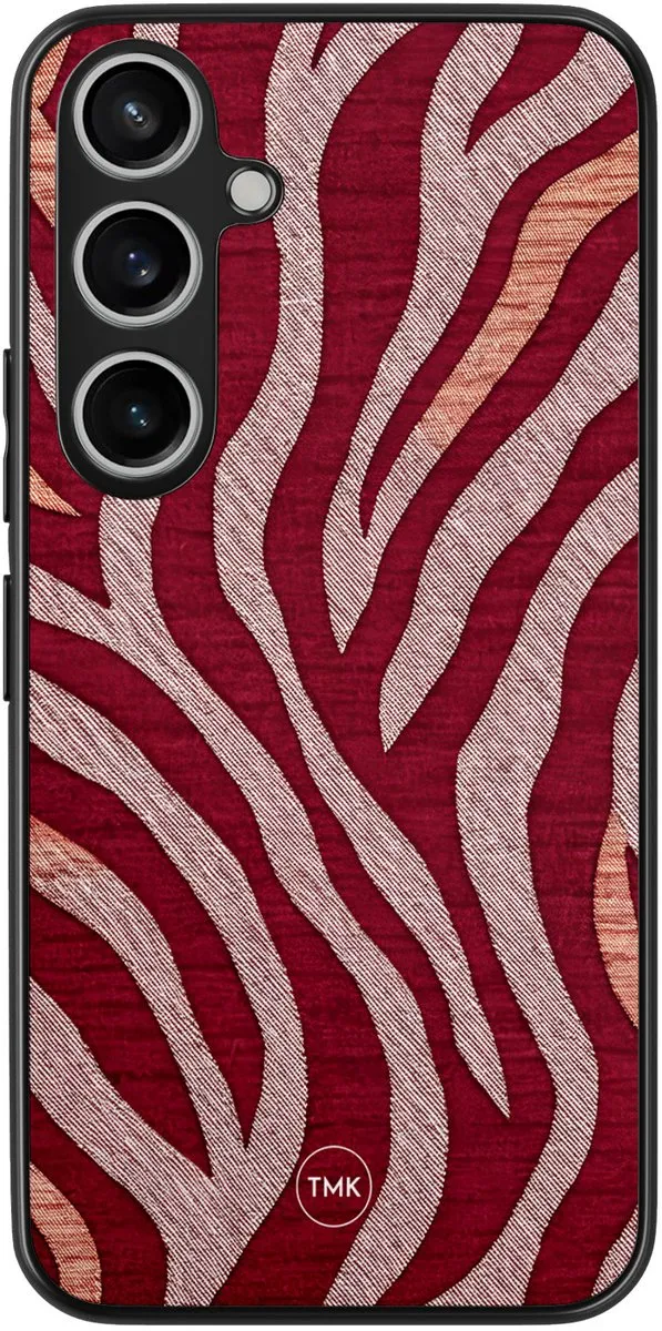 Casevibes Hoesje Samsung Galaxy A55 Zebra Rood