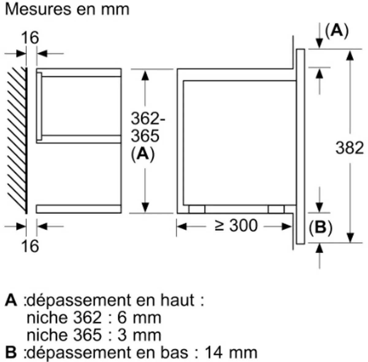 Bosch Serie 8 BFL7221B1 Inbouwmagnetron 900W - 21L - Zwart