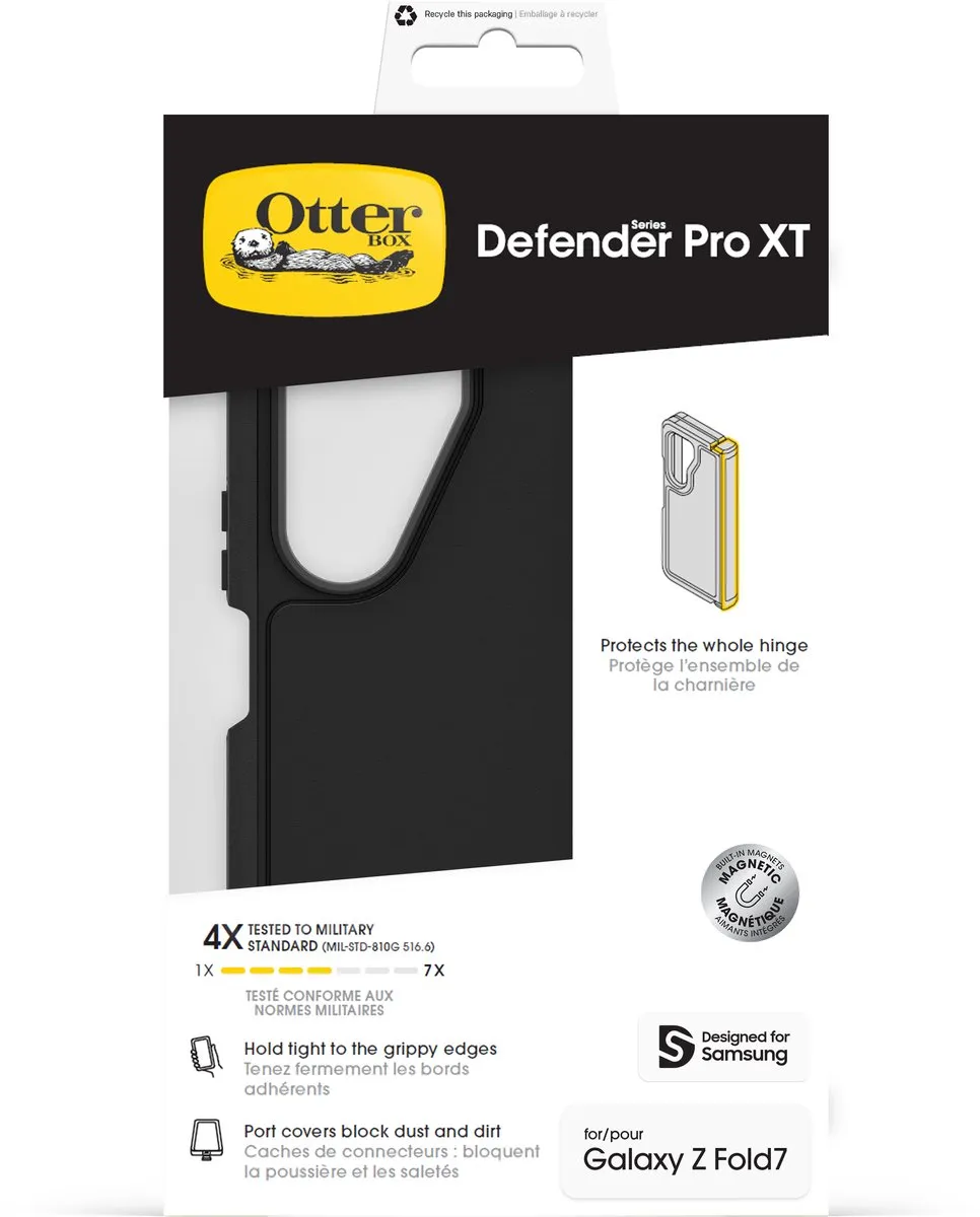 OtterBox Defender Pro XT Magnets Backcover 77-98231 - Zwart - afbeelding 6 van 6