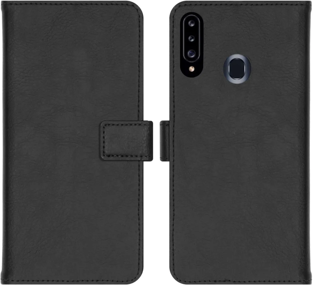 Imoshion Hoesje Samsung Galaxy A20s - 3 Pasjes - Zwart