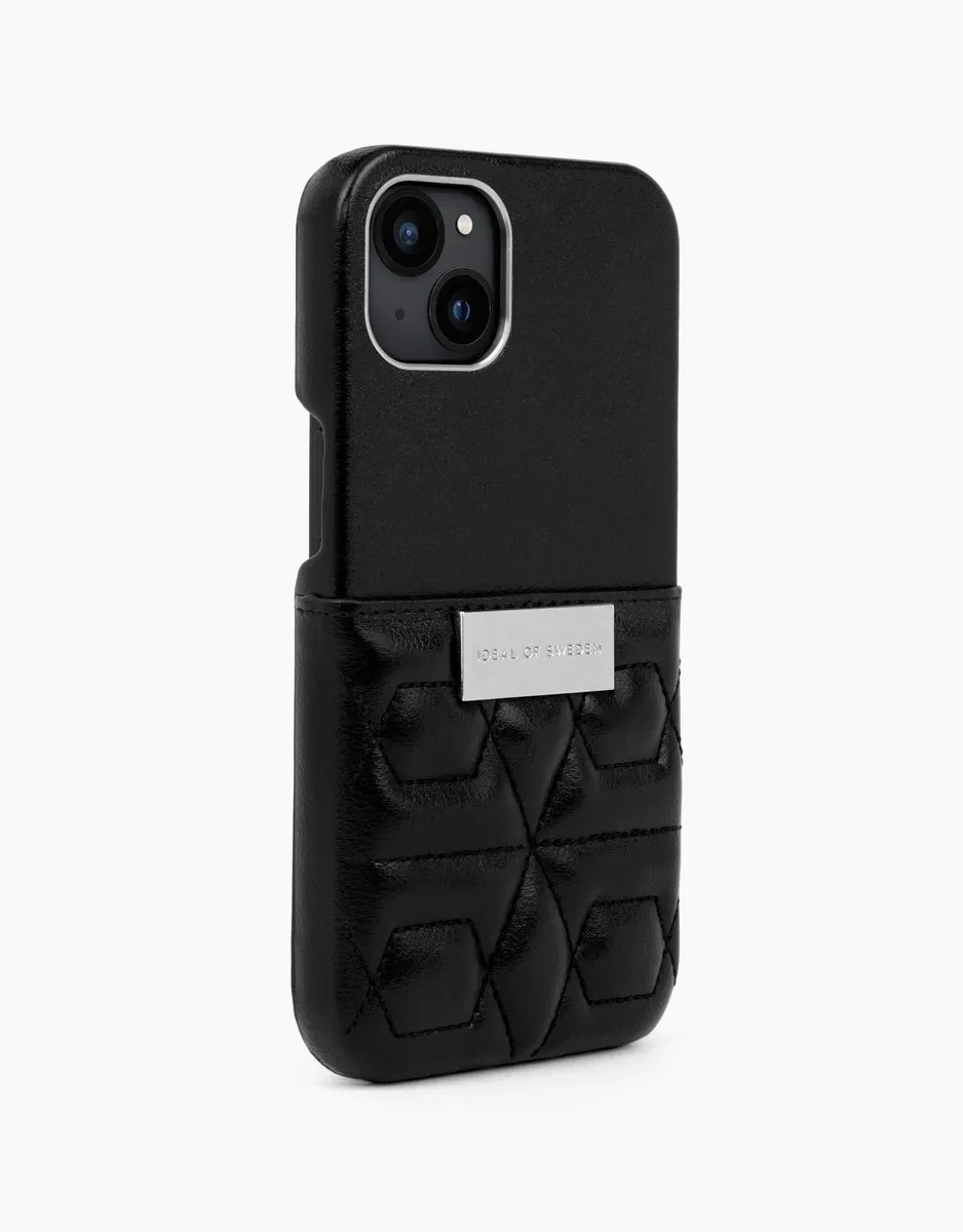 iDeal of Sweden Statement Case Quilted iPhone 13 - Quilted Black