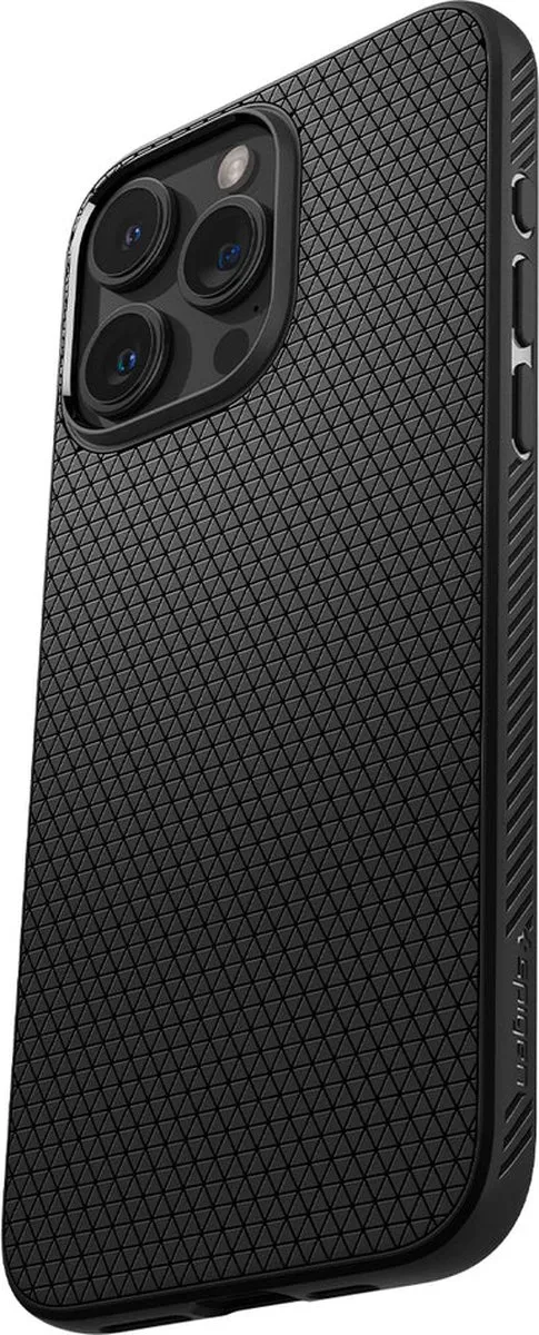 Spigen Liquid Air Case ACS06562 iPhone 15 Pro Max - Zwart