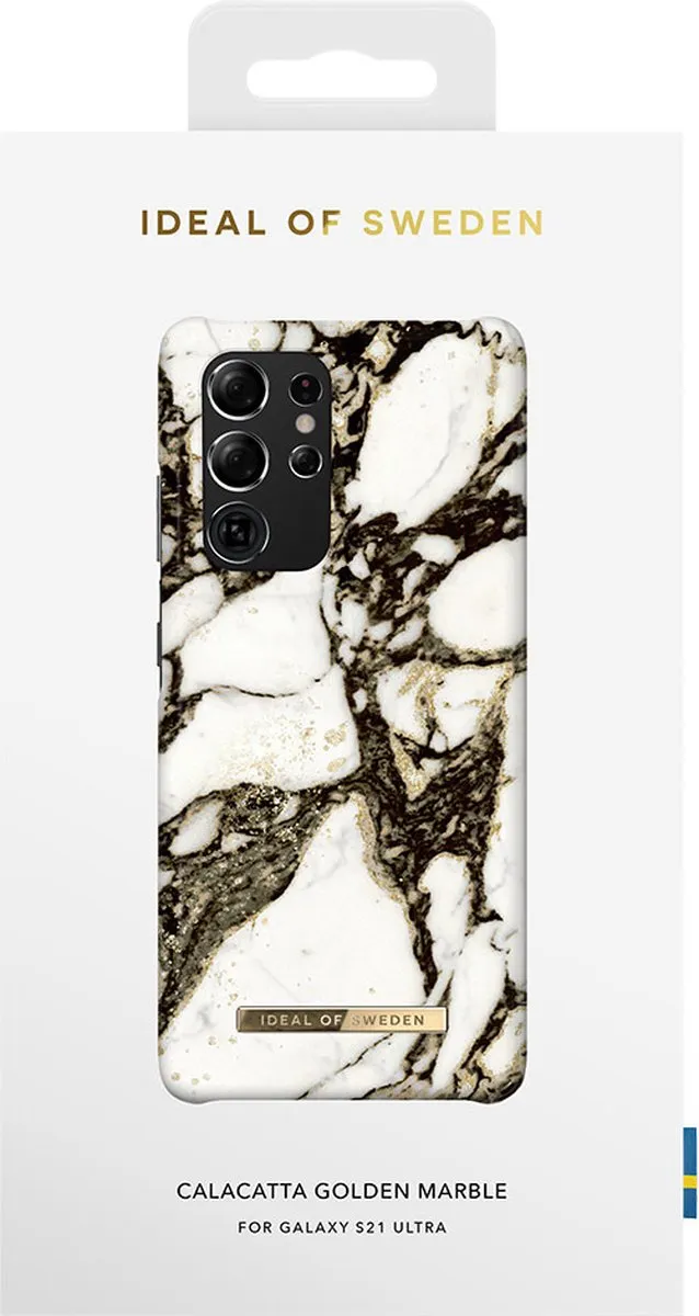 iDeal of Sweden Galaxy S21 Ultra Hardcase Calacatta Golden Marble