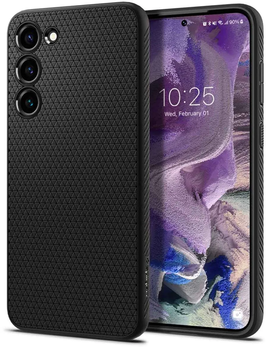 Spigen Liquid Air Hoesje ACS05712 - Samsung Galaxy S23 - Zwart