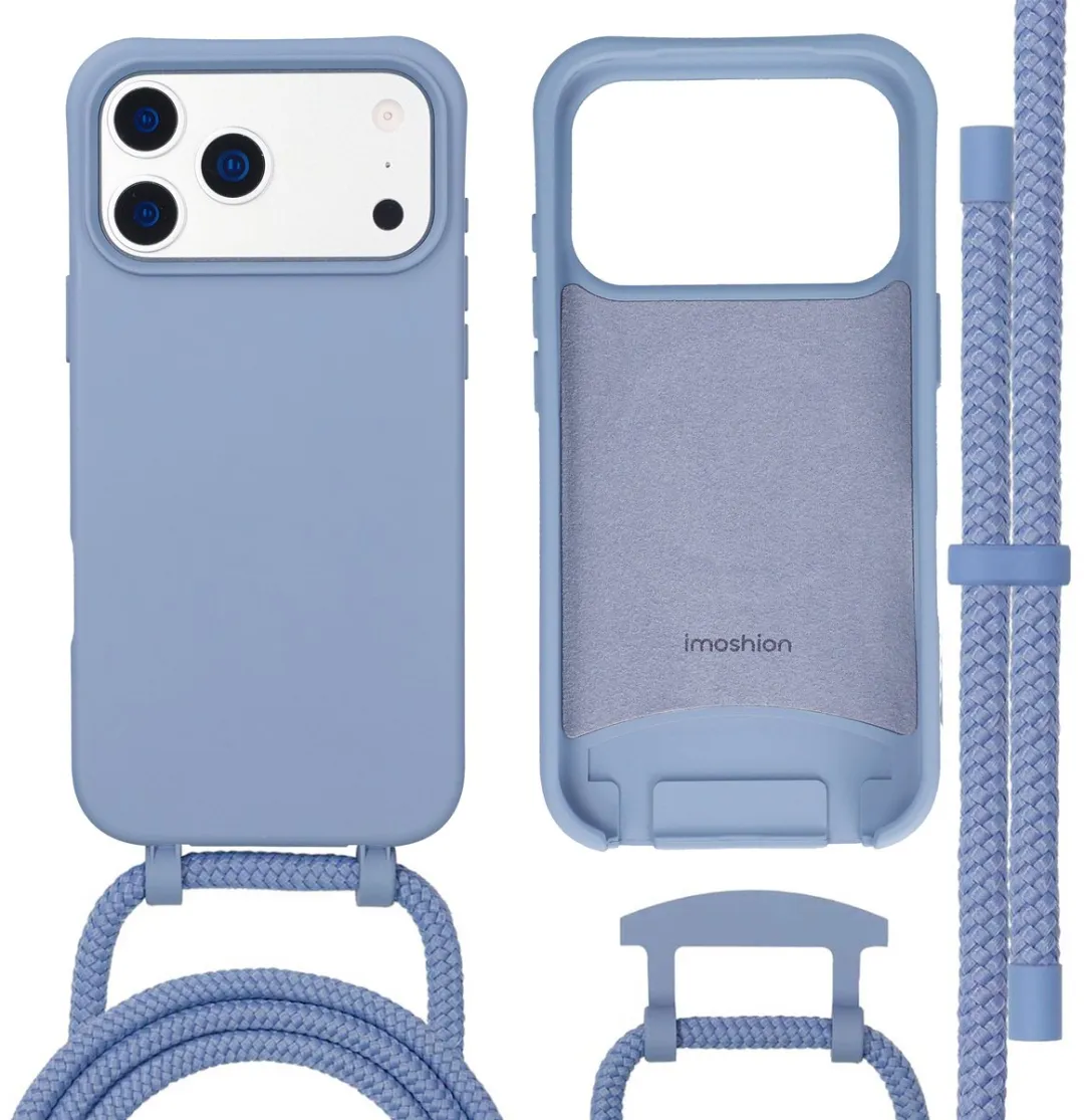 Imoshion Hoesje iPhone 17 Pro Max Ash Blue