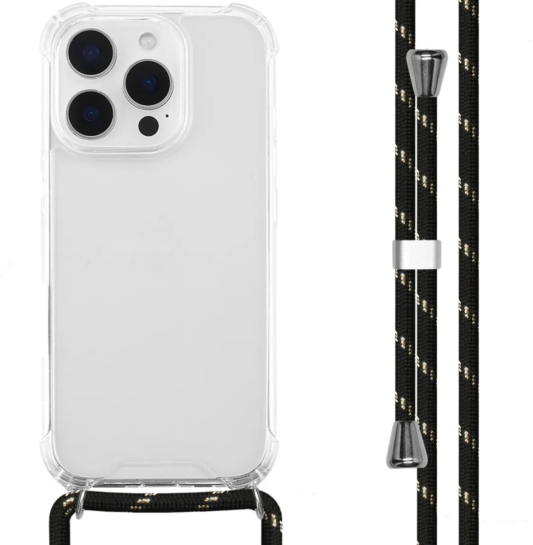 Imoshion Hoesje iPhone 16 Pro Max - Zwart/Goud