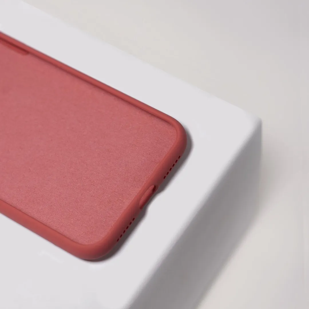 BMAX Siliconen Hoesje iPhone Xs Max - Roze