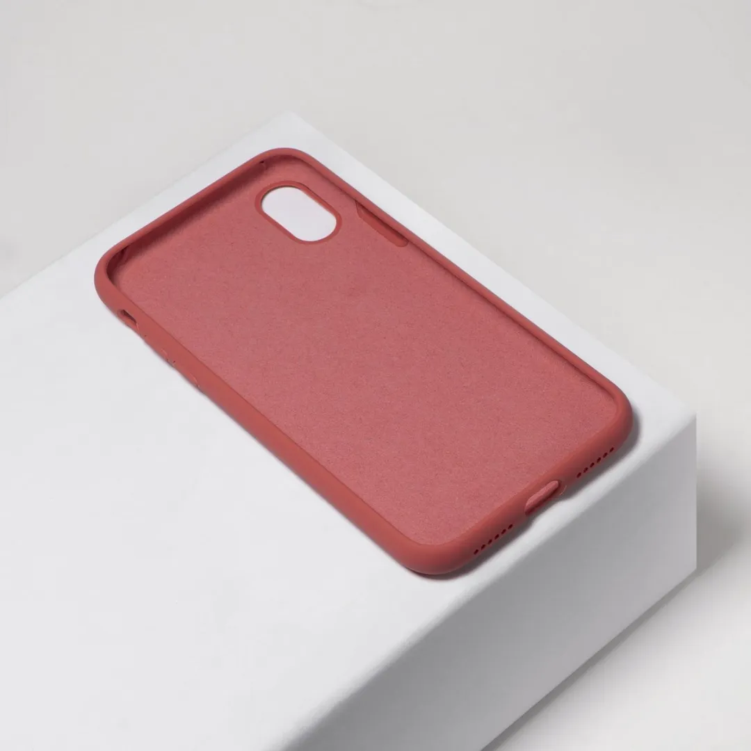 BMAX Siliconen Hoesje iPhone Xs Max - Roze