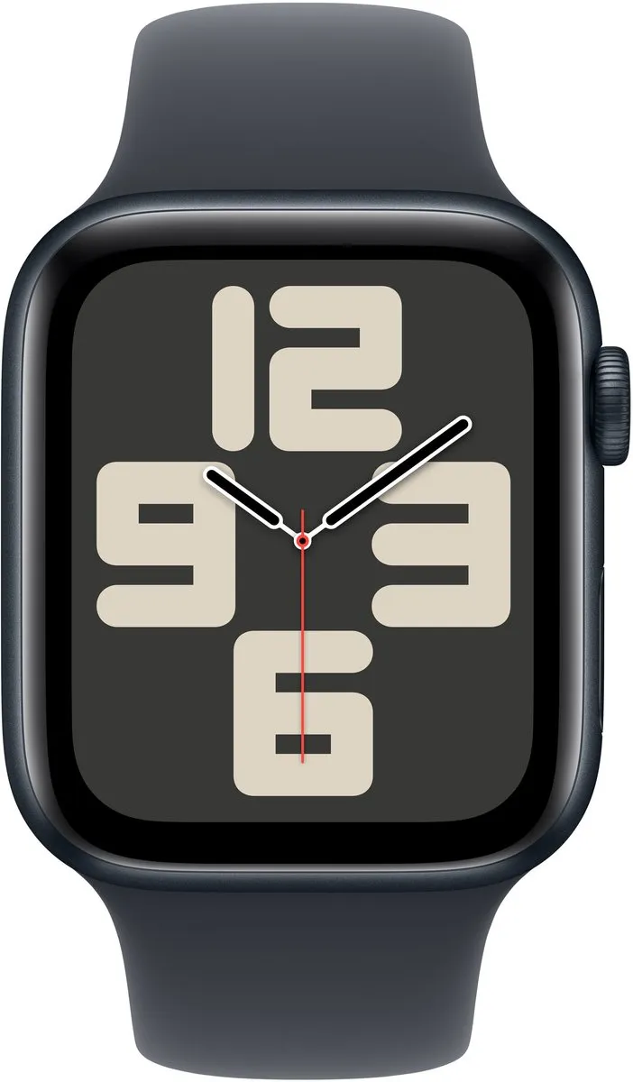 Apple Watch SE 2024 GPS+Cellular 44mm Midnight Aluminium - Zwart