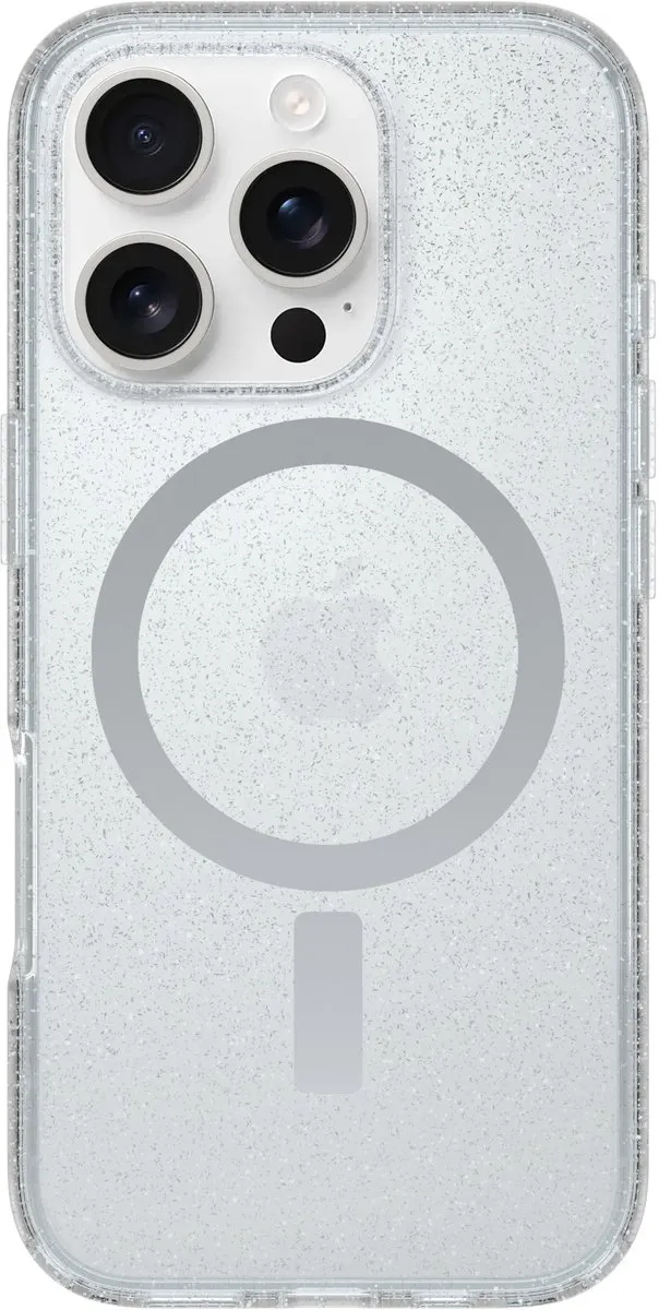 OtterBox Symmetry Clear Mag iPhone 16 Pro - Stardust Clear - afbeelding 4 van 6