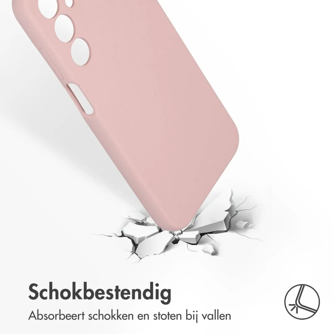 Accezz Hoesje Samsung Galaxy A25 - Roze