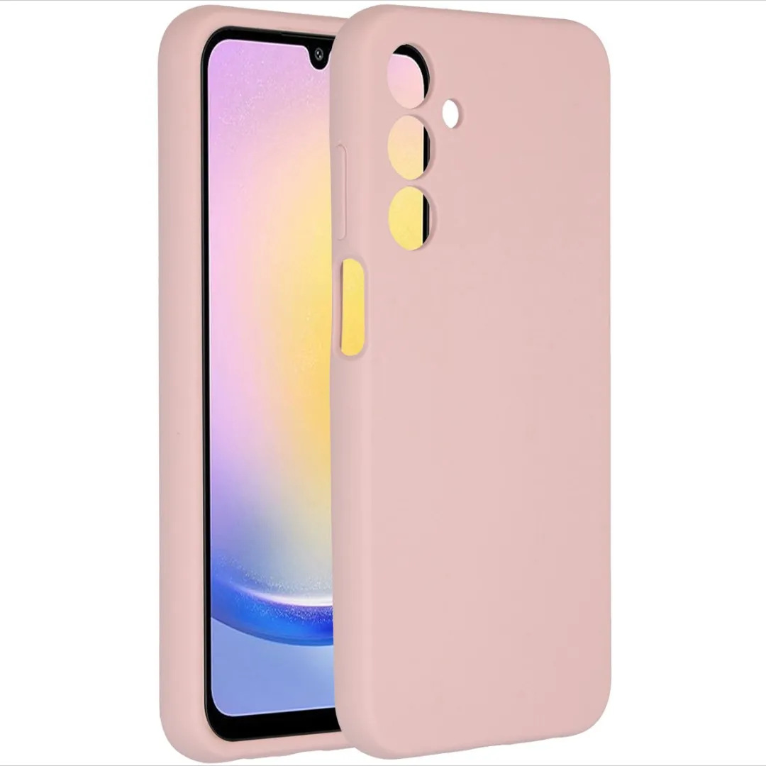 Accezz Hoesje Samsung Galaxy A25 - Roze