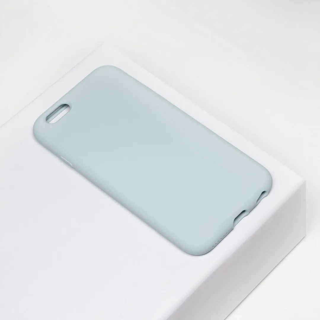 BMAX Siliconen Hoesje iPhone 6/6s - Zeeblauw - BMAX234635690
