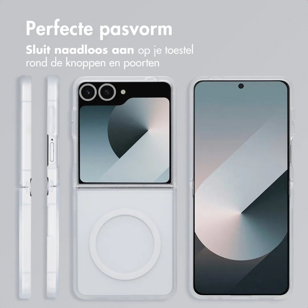 Imoshion Hoesje Samsung Galaxy Z Flip 7 - Wit - afbeelding 6 van 6