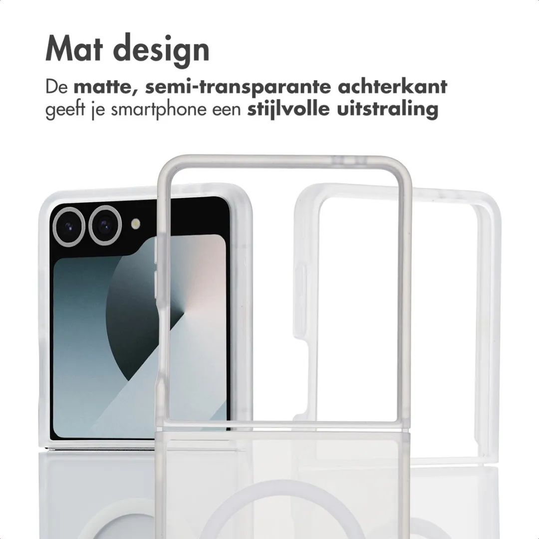 Imoshion Hoesje Samsung Galaxy Z Flip 7 - Wit