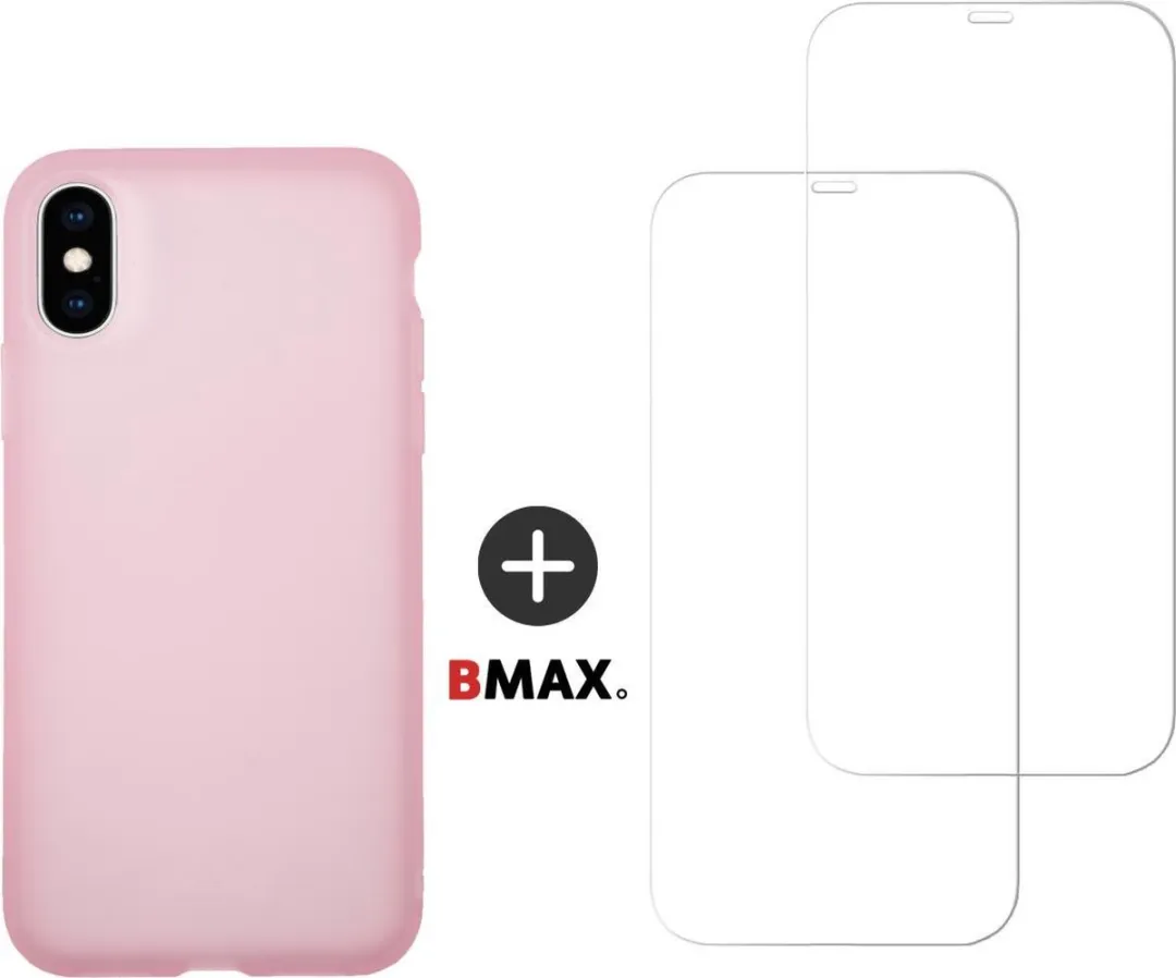 BMAX iPhone XS Max Telefoonhoesje Roze