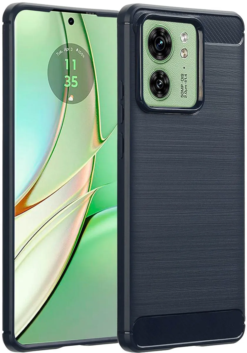 Imoshion Hoesje Motorola Edge 40 - Donkerblauw