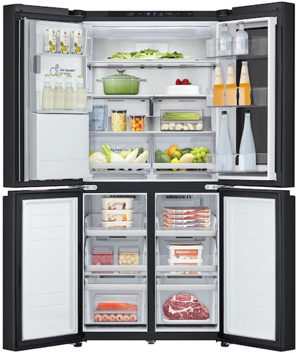 LG GMG861EPAE Amerikaanse Koelkast 508L - 179cm Zwart