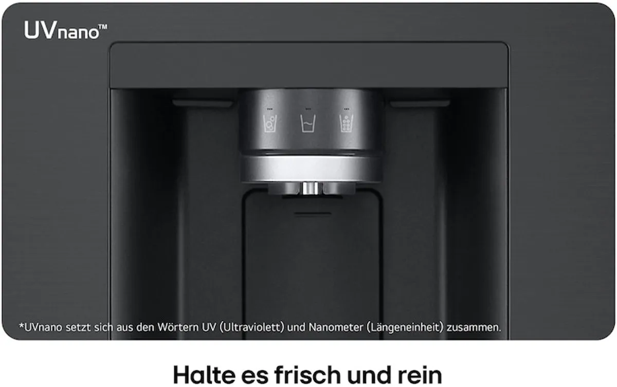 LG GMG861EPAE Amerikaanse Koelkast 508L - 179cm Zwart
