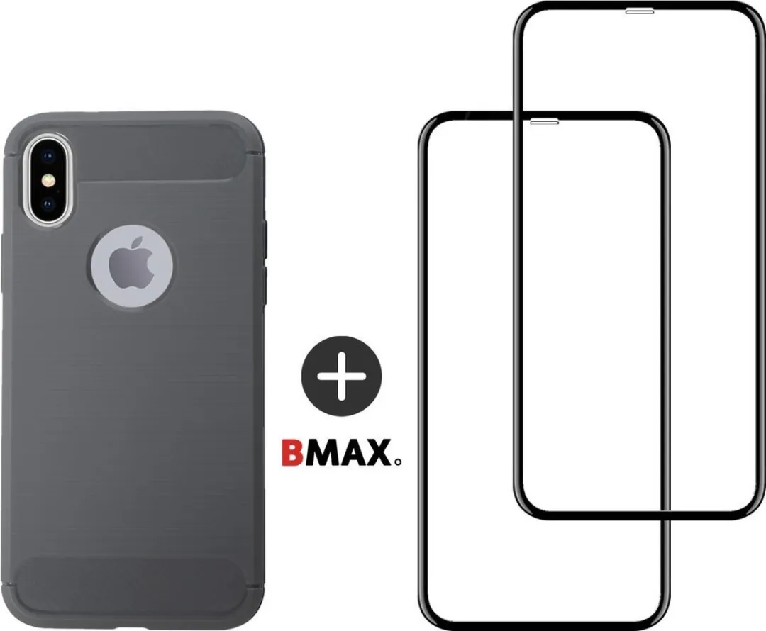 BMAX iPhone XS Carbon Softcase