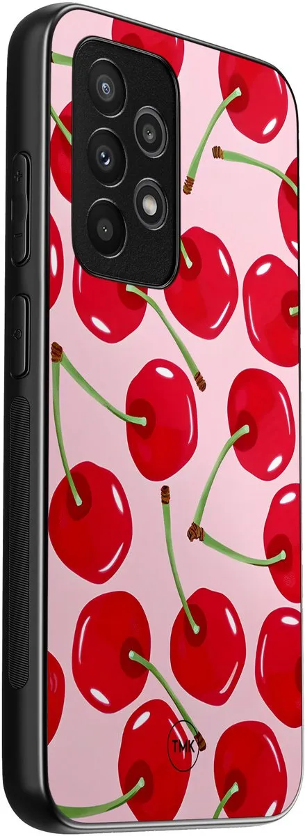 Casevibes Hoesje Samsung Galaxy A53 Sweet Cherry - Geel