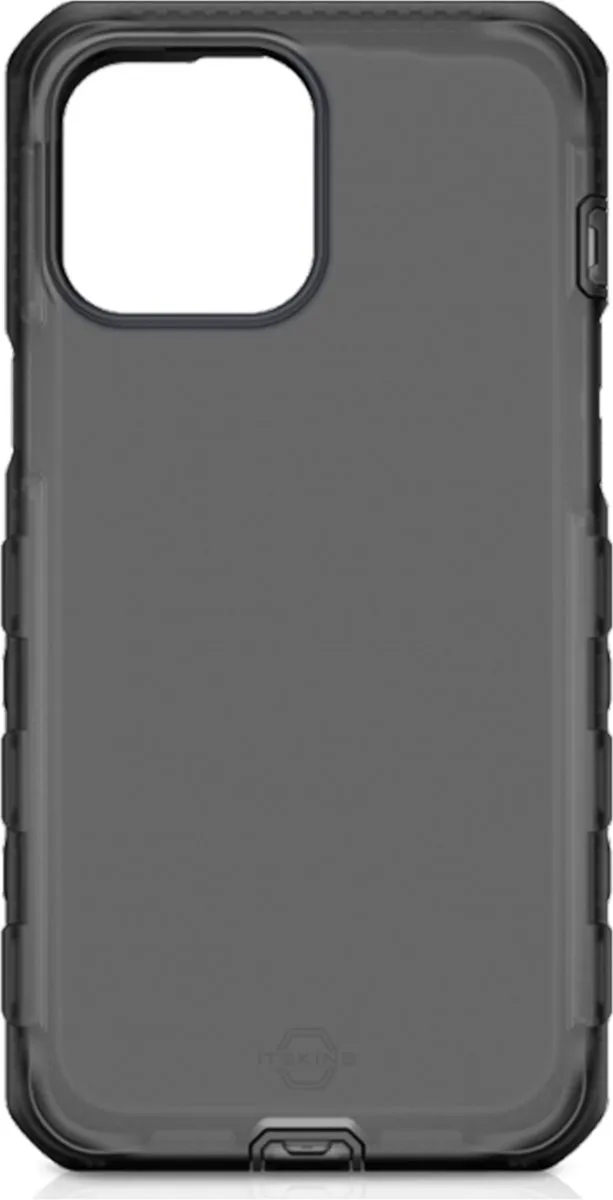 Itskins Supreme Frost Siliconen Hoesje iPhone 13 AP2R-SPRFR-GYBK