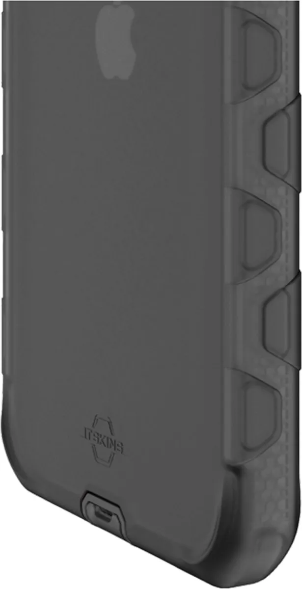 Itskins Supreme Frost Siliconen Hoesje iPhone 13 AP2R-SPRFR-GYBK - Grijs