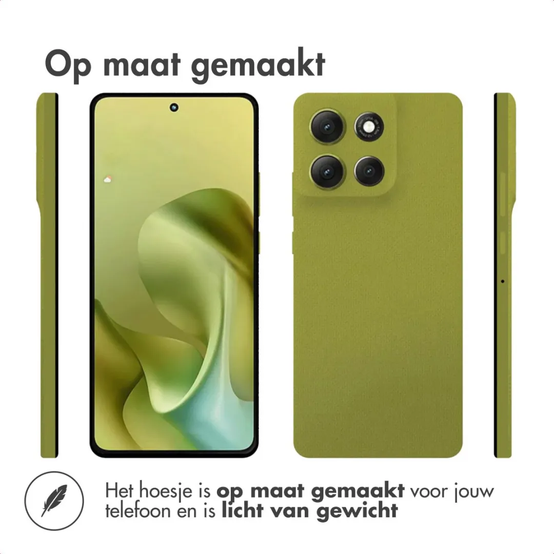 Accezz Hoesje Motorola Moto G86 Power - Transparant