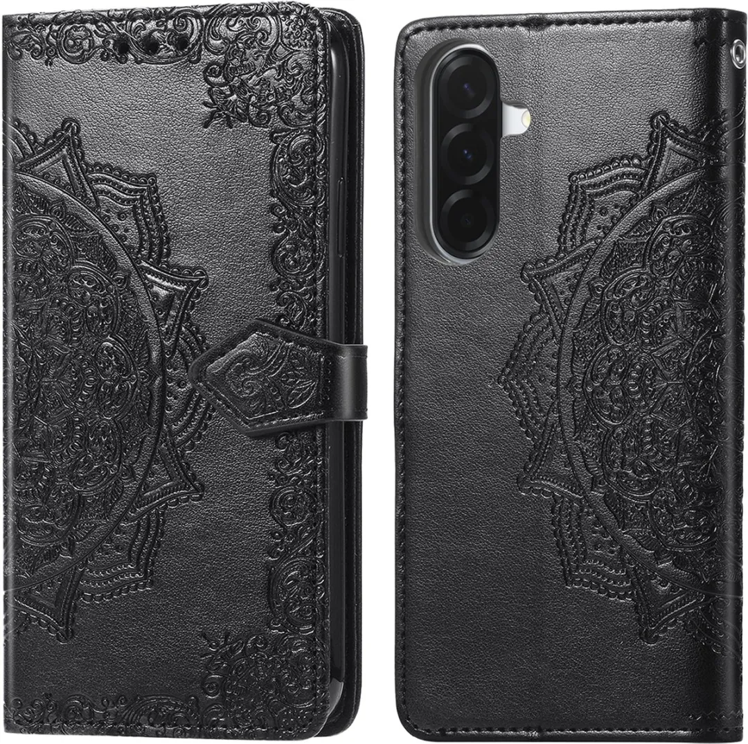 Imoshion Hoesje Samsung Galaxy A57 - 3 Pasjes - Zwart