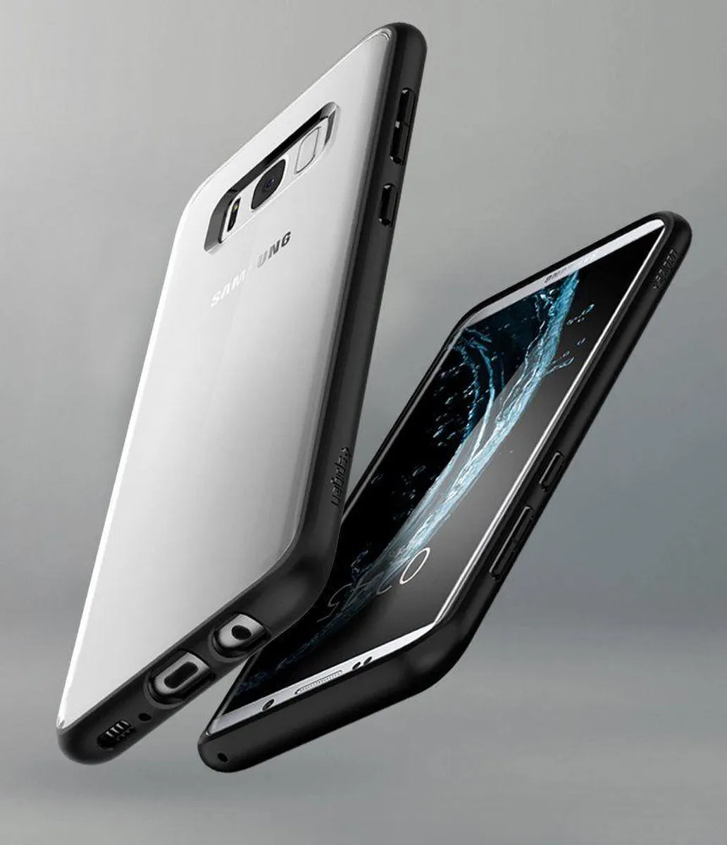 Spigen Ultra Hybrid Hoesje G955U19629902 - Samsung Galaxy S8+ - Zwart