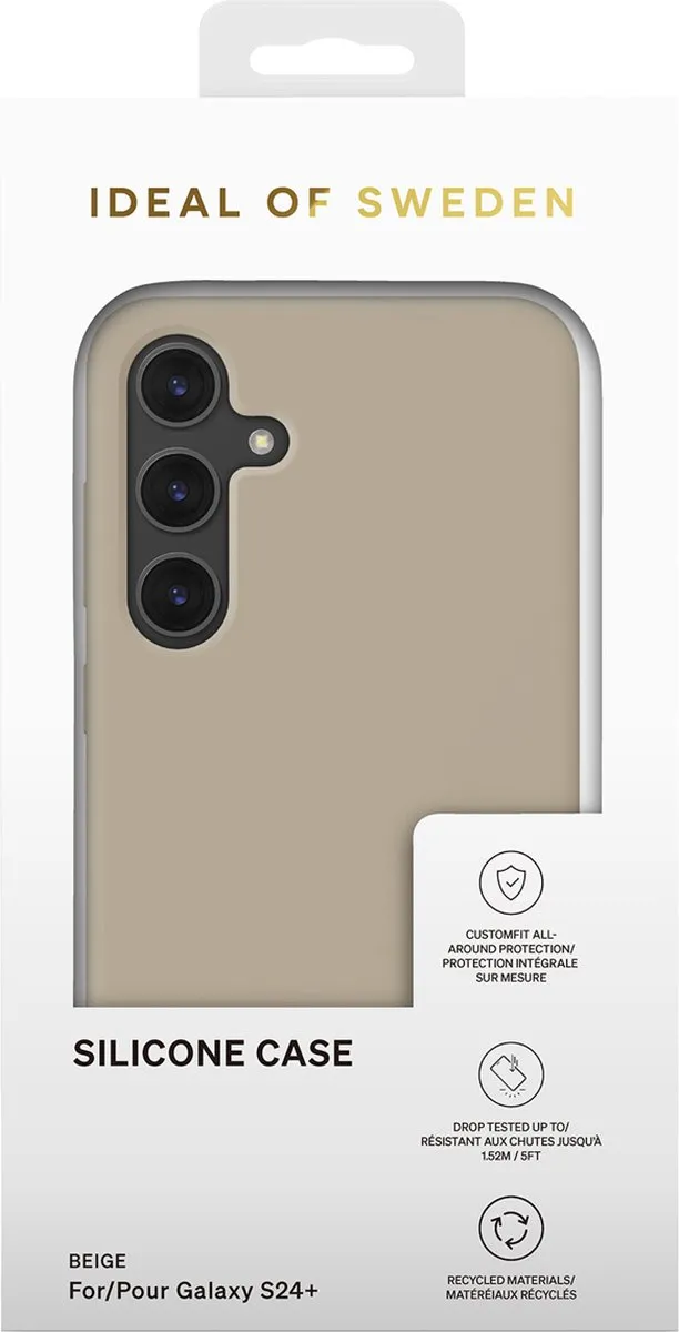 iDeal of Sweden Silicone Hoesje S24 Plus - Beige - IDSIC-S24P-128