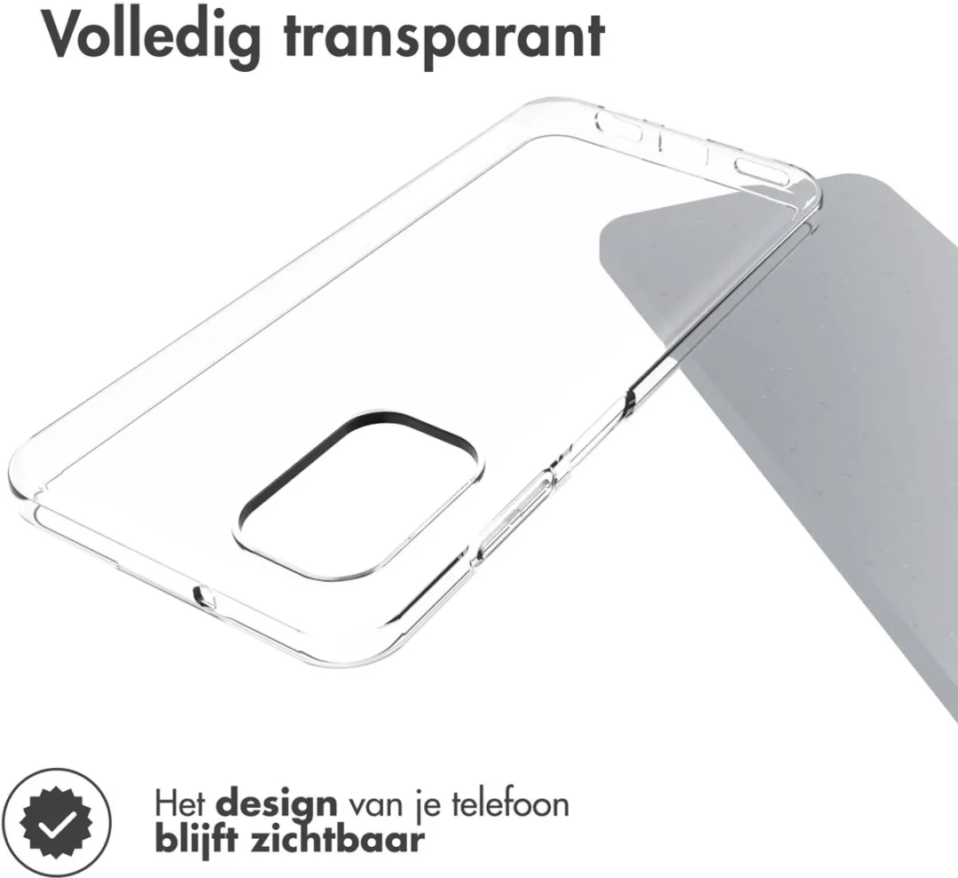 Accezz Hoesje Nokia G60 - Transparant