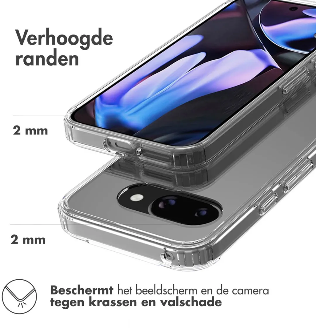 Accezz Xtreme Impact Backcover 2.0 Hoesje - Google Pixel 9a - Transparant