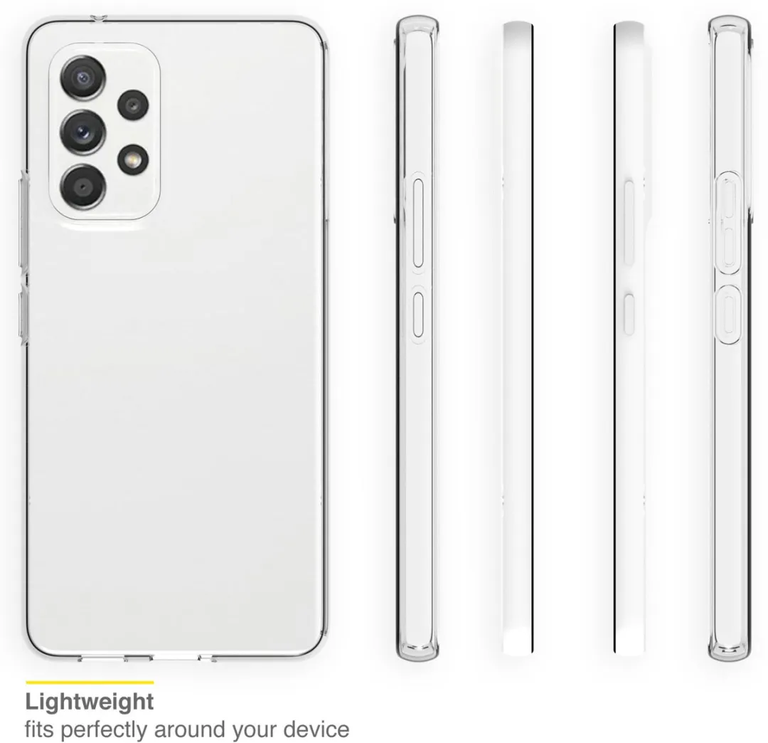 Accezz Hoesje Samsung Galaxy A53 - Transparant