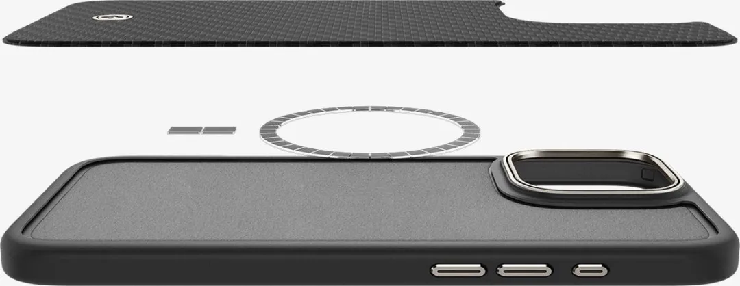Spigen Enzo Aramid Hoesje iPhone 16 Pro Max - Matte Zwart