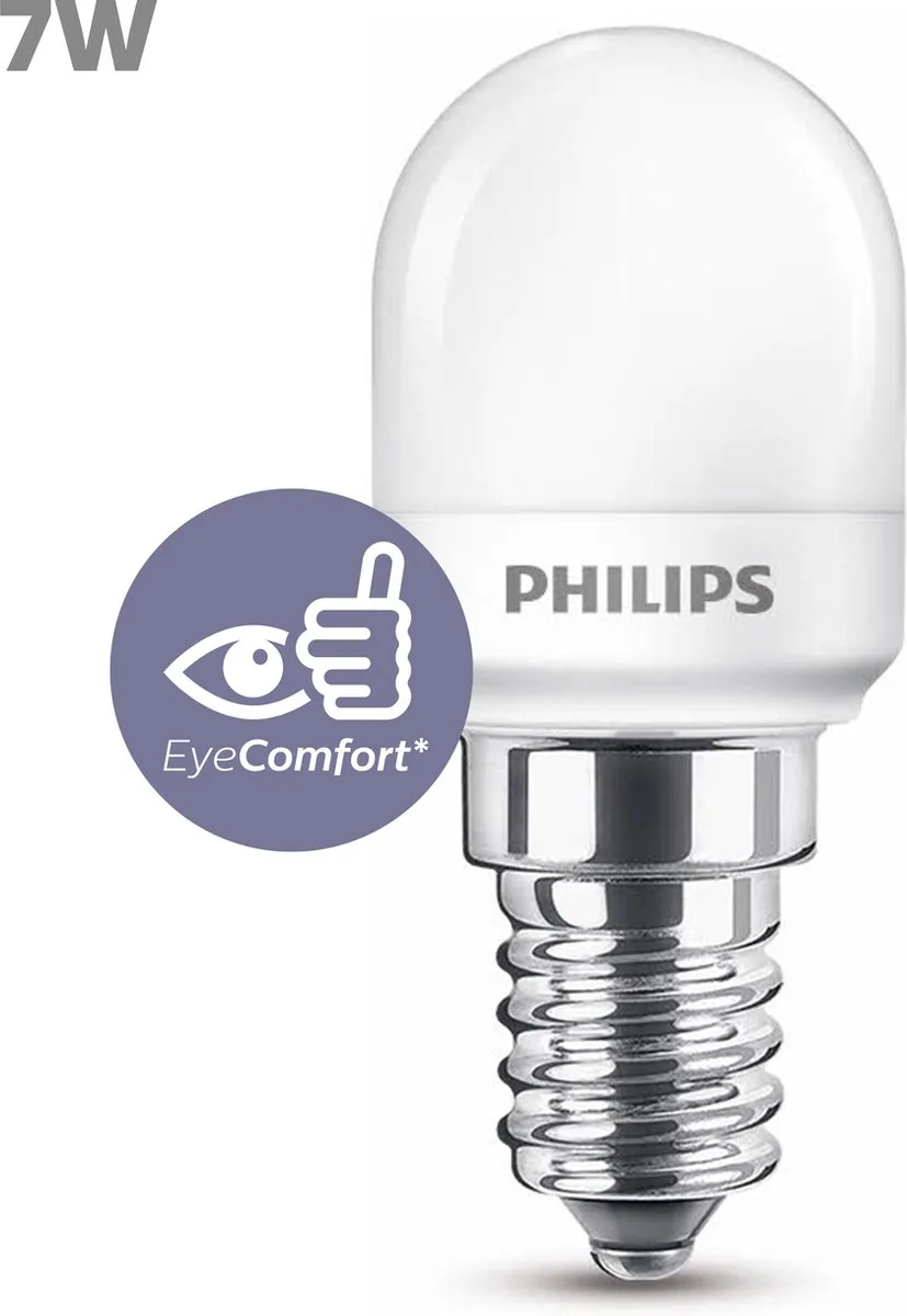 Philips Kaarslamp 7W T25 E14 - Warmwit - 929002401355