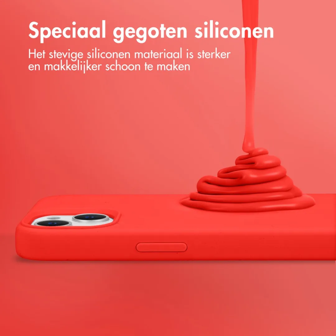 Accezz Hoesje iPhone 15 Pro Max - Rood