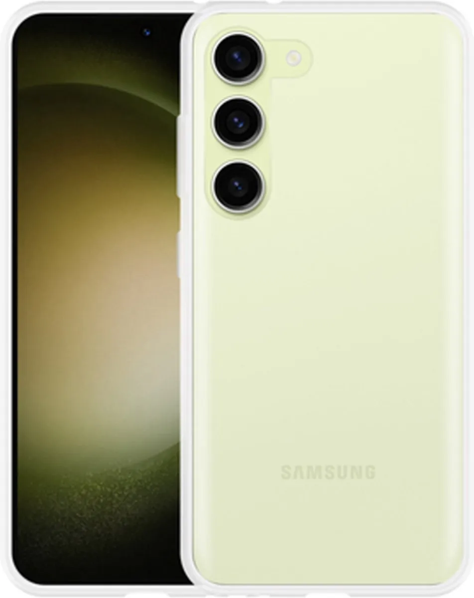 Just in Case Cazy Hoesje Samsung Galaxy S23 - Siliconen - Transparant - MPN 4987924