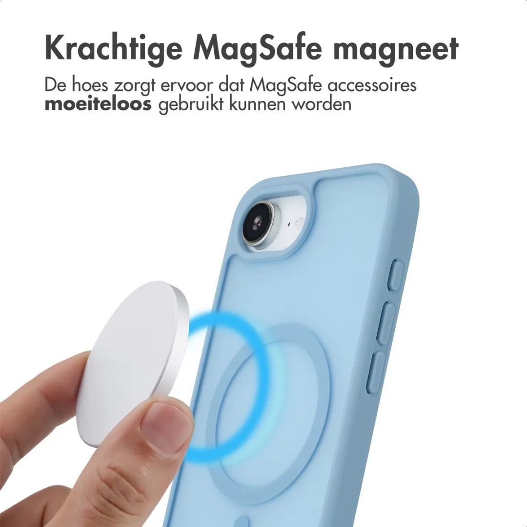 Imoshion Hoesje iPhone 16e Lichtblauw - MagSafe