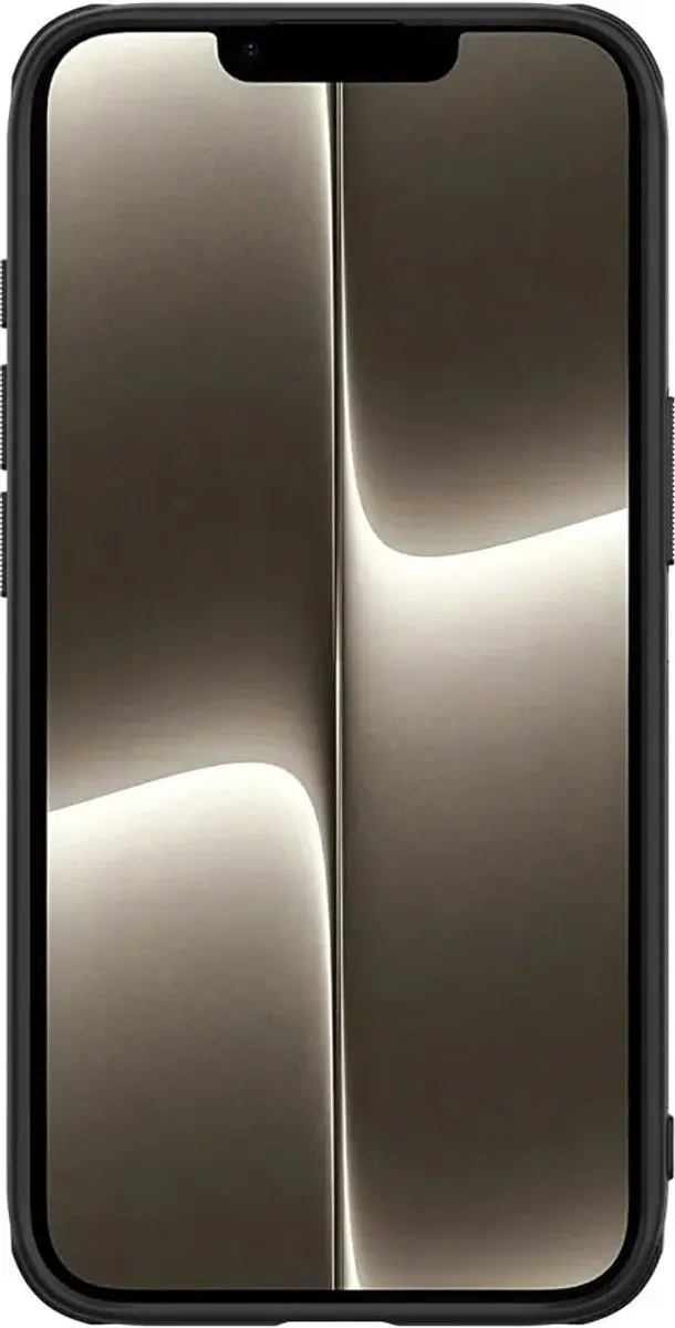 Nillkin Super Frosted Shield Hoesje iPhone 16/17 - Zwart
