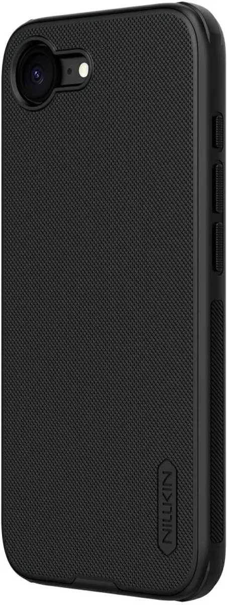 Nillkin Super Frosted Shield Hoesje iPhone 16/17 - Zwart - afbeelding 6 van 6