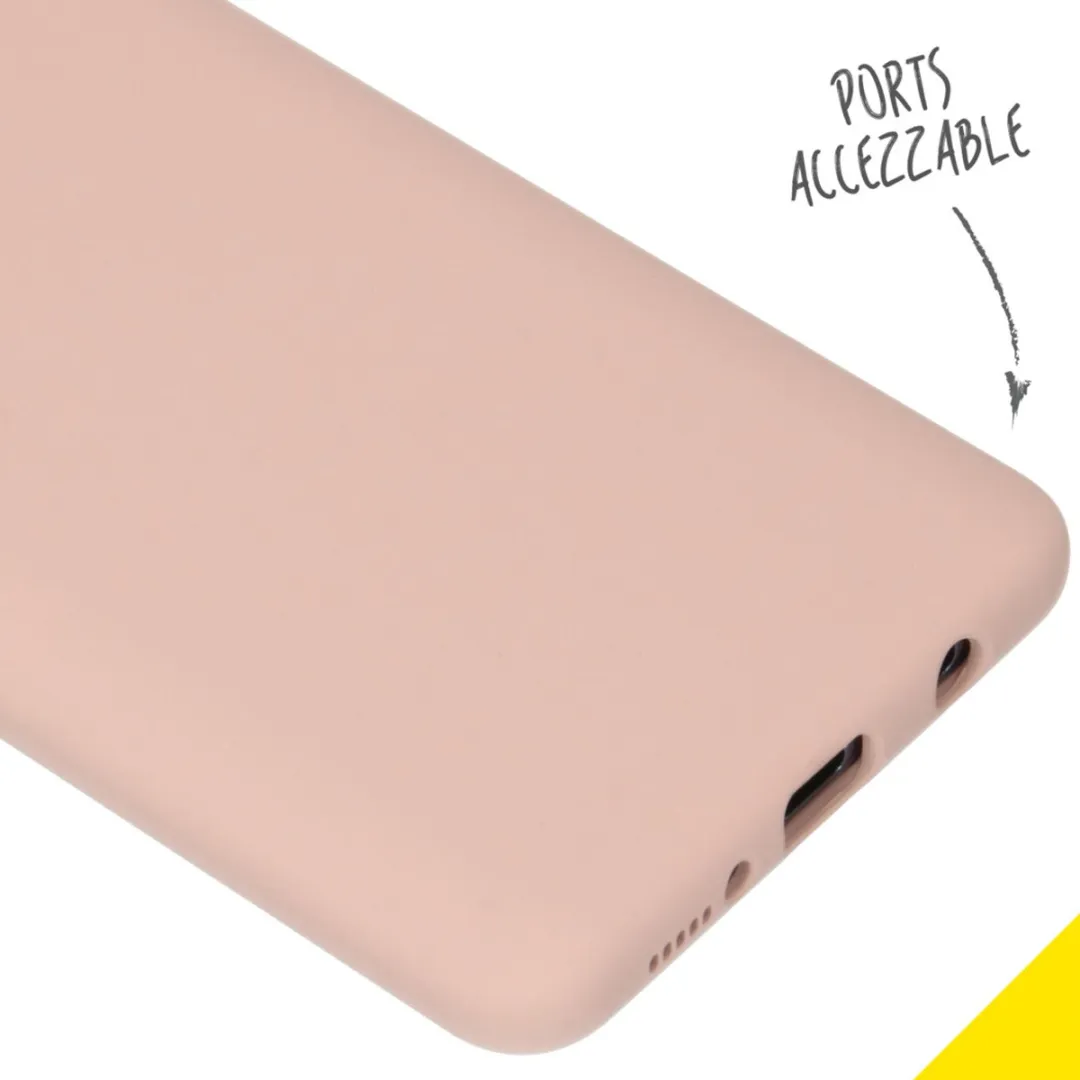 Accezz Hoesje Samsung Galaxy A51 Roze