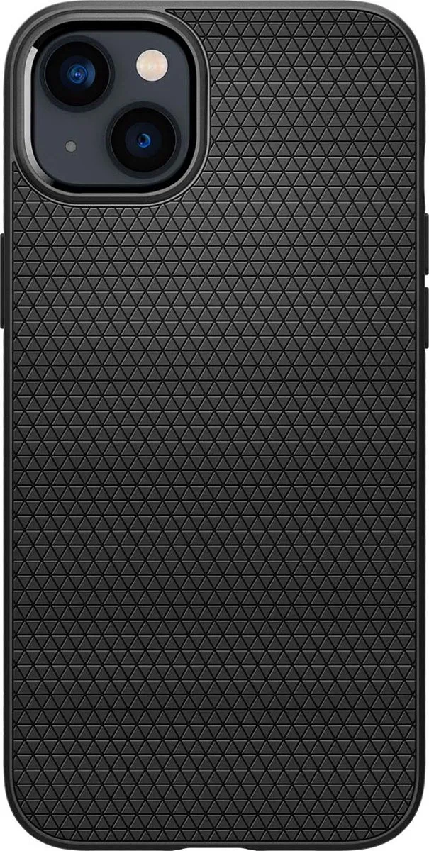 Spigen Liquid Air Case ACS04813 iPhone 14 Pro Max - Zwart - afbeelding 6 van 6
