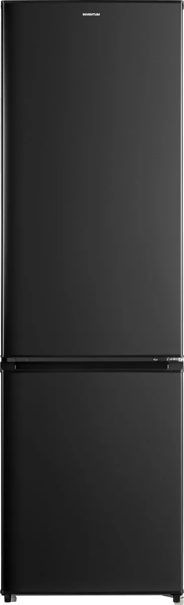 Inventum KV1808B No Frost energiezuinige koel-vriescombinatie - 180 cm hoog - 270 liter - Superkoelen - Supervriezen - Energielabel D - Vrijstaand - Zwart