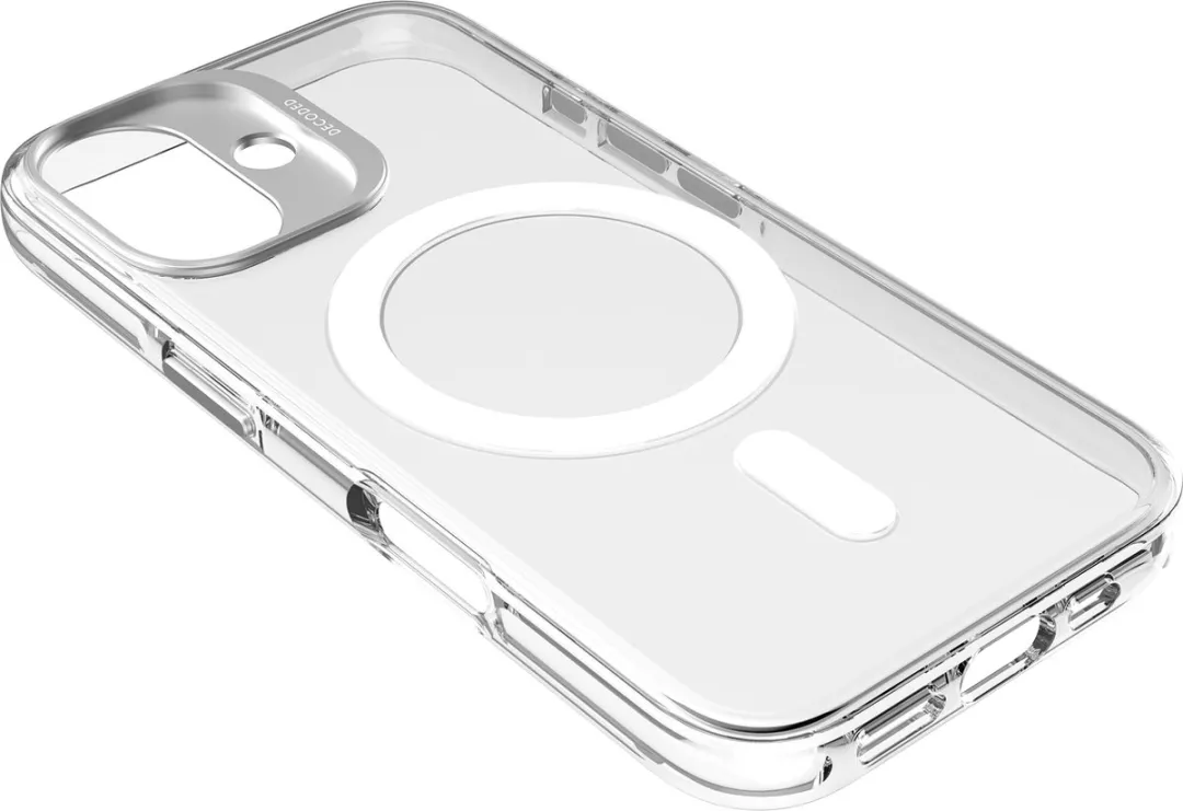 Decoded D25IPO16BCT2TT Hoesje iPhone 16 - Transparant - 100% Gerecycleerd - afbeelding 6 van 6