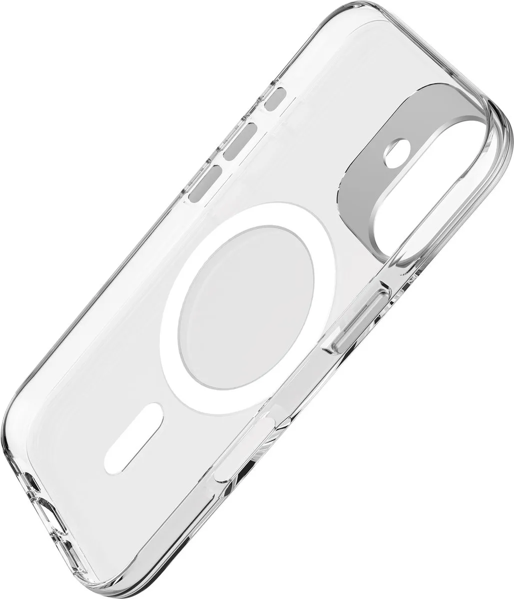 Decoded D25IPO16BCT2TT Hoesje iPhone 16 - Transparant - 100% Gerecycleerd
