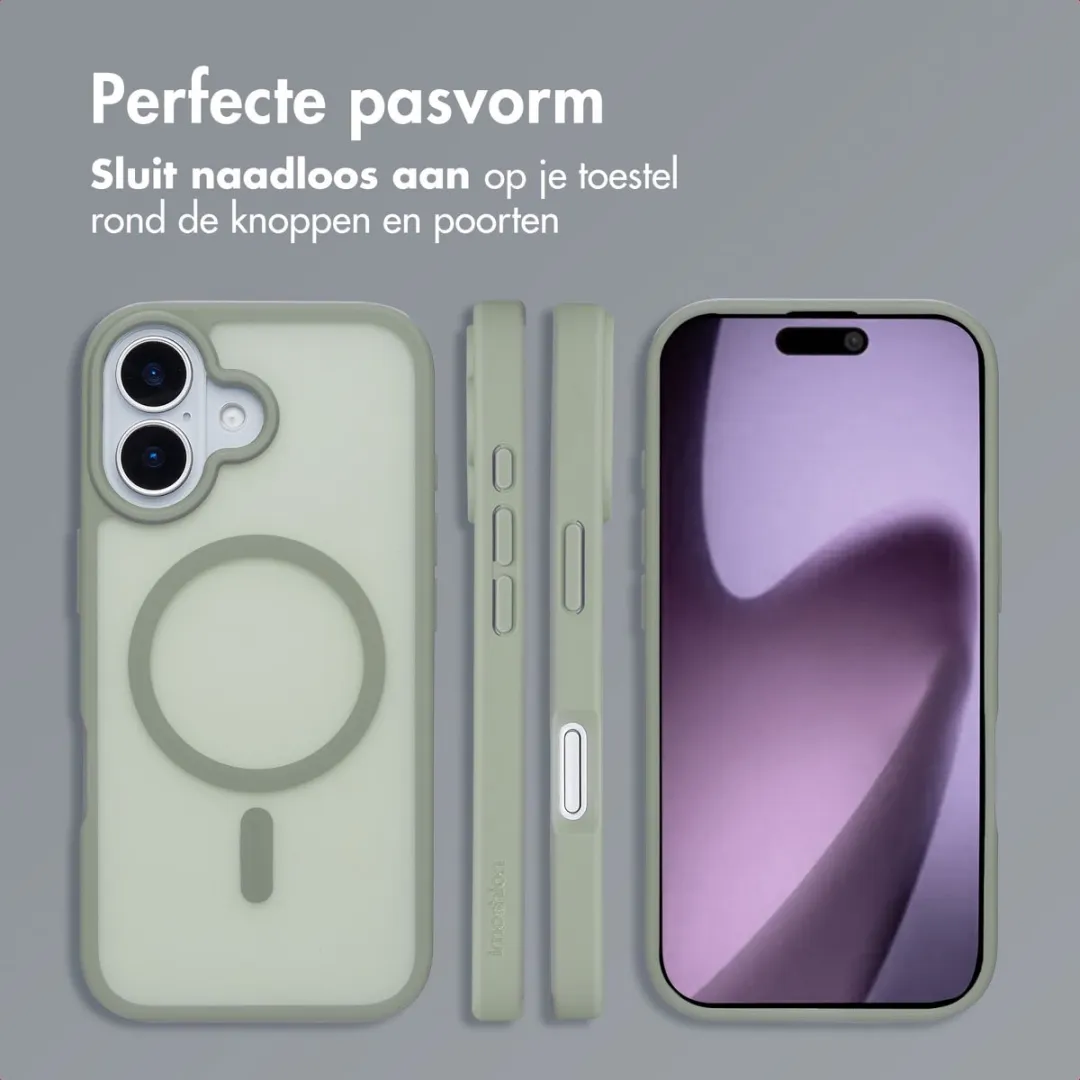 Imoshion iPhone 17 MagSafe Hoesje - Grijs - afbeelding 6 van 6