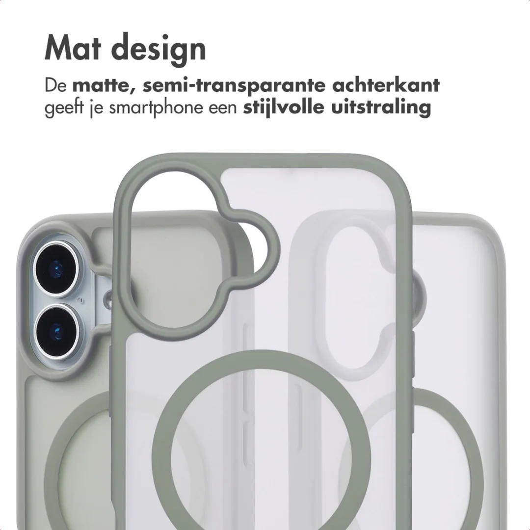 Imoshion iPhone 17 MagSafe Hoesje - Grijs