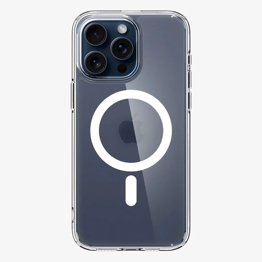Spigen Ultra Hybrid MagSafe iPhone 15 Pro Hoesje - Frost Natural Titanium - 12157